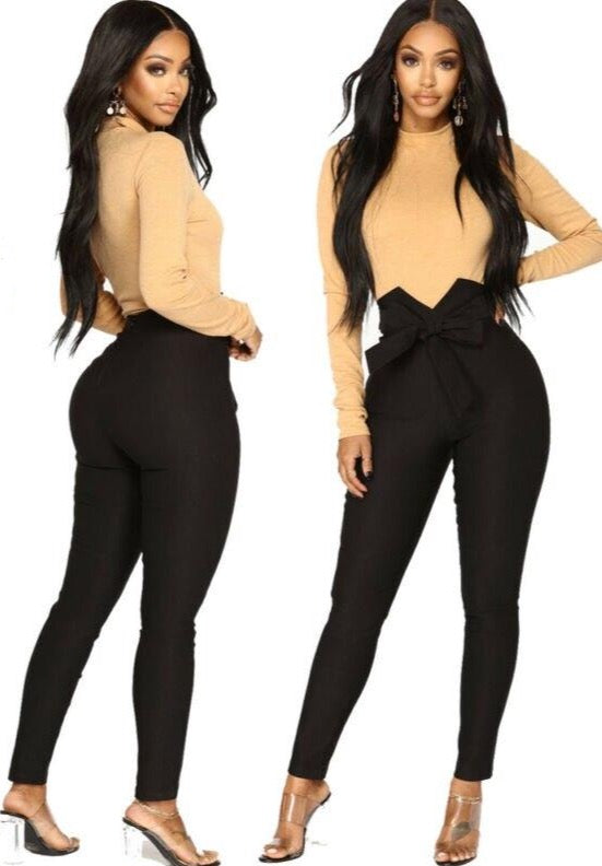 High Waist Casual Pants