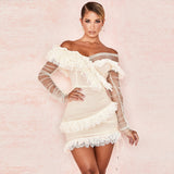Off The Shoulder Mini Dress