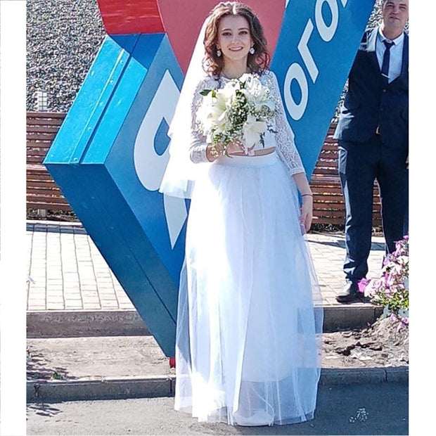 Voile Tulle Skirt Bouffant Puffy