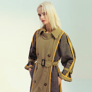 Double-sided British Style Trench Coat