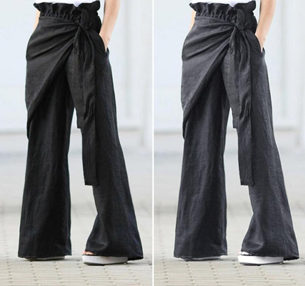 Wide Leg Long Pantalon