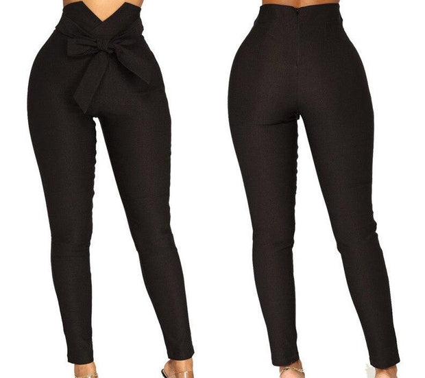 High Waist Casual Pants