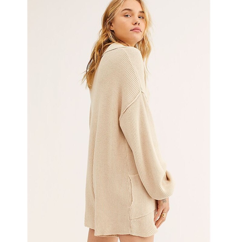 Long-Sleeved Sweater Casual Playsuit