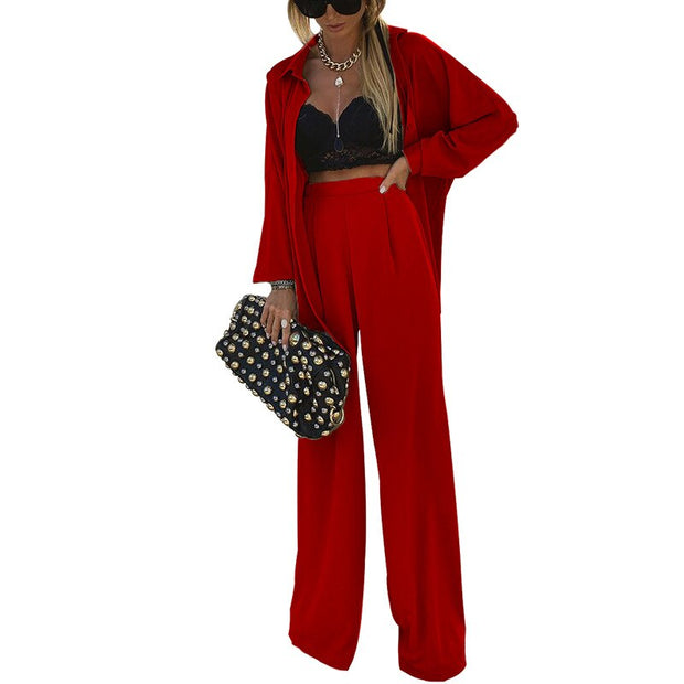 Casual Long Sleeve shirt and trousers