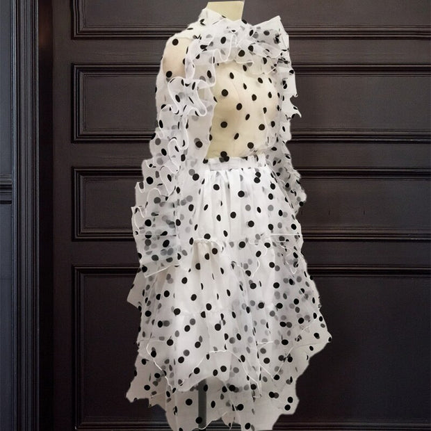 Polka Dot Organza Set