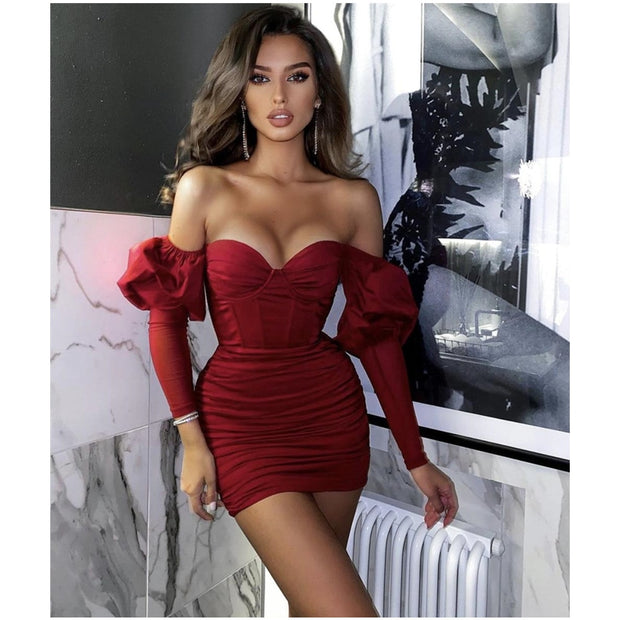 The Off Shoulder Dress