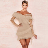 Off The Shoulder Mini Dress