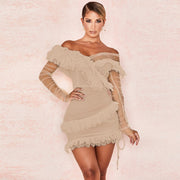 Off The Shoulder Mini Dress