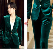Gold Velvet Suits