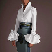 Flare Sleeve Shirt