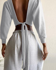 High Waist Sweatsuit