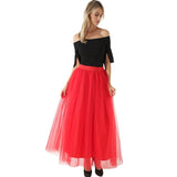 Voile Tulle Skirt Bouffant Puffy