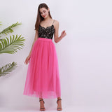 Voile Tulle Skirt Bouffant Puffy