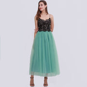 Voile Tulle Skirt Bouffant Puffy