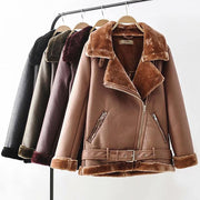 Faux Thick Velvet Jacket 2020 Bomber Jacket