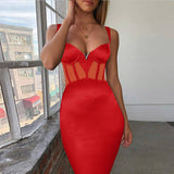 The Classic Mesh Bandage Dress