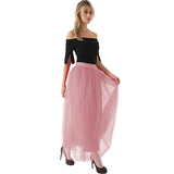 Voile Tulle Skirt Bouffant Puffy