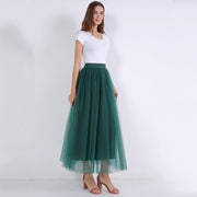 Voile Tulle Skirt Bouffant Puffy