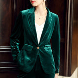 Gold Velvet Suits