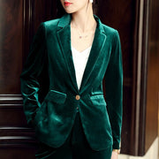 Gold Velvet Suits
