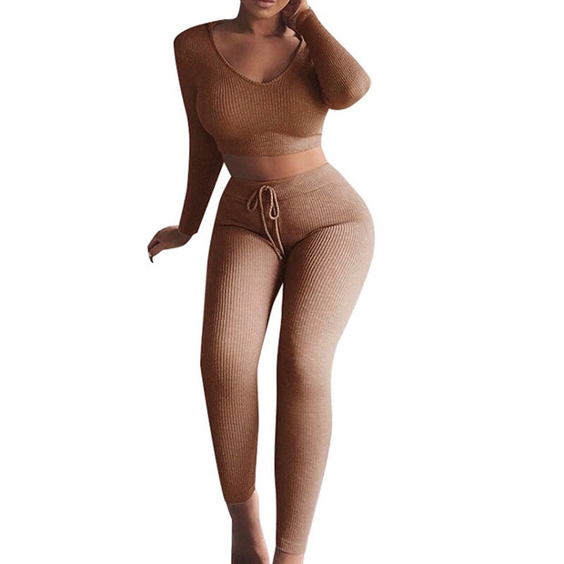 Knitted Women Sweater Sets