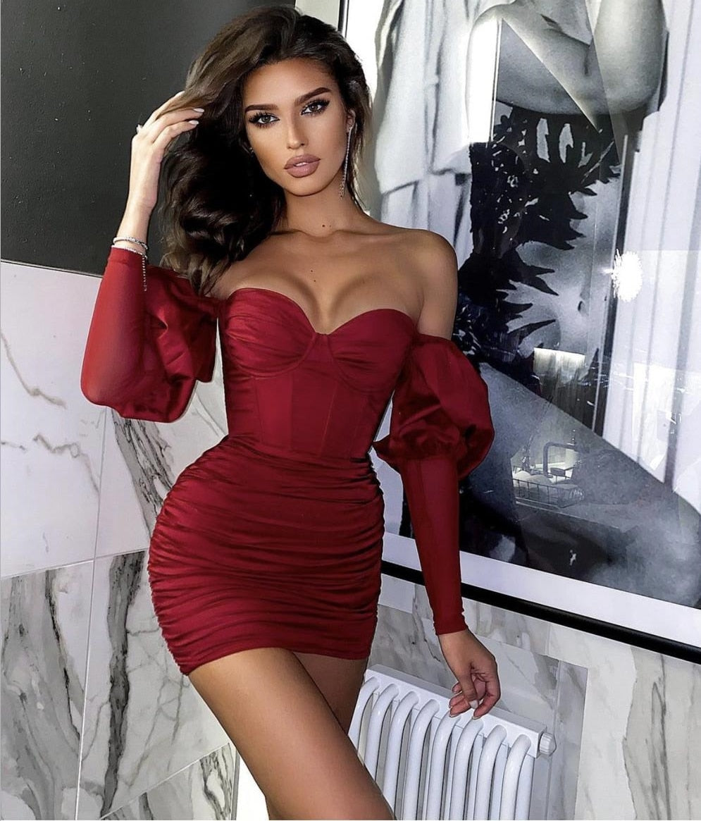 The Off Shoulder Dress