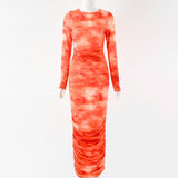 The Tie Dye MIDI Dress