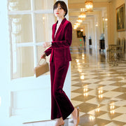 Gold Velvet Suits