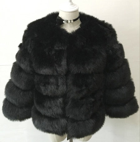 FAUX Mink Coat