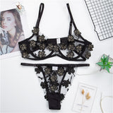 The Classy Floral Lingerie Set