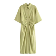 The Chic Button-up Dress