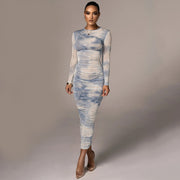 The Tie Dye MIDI Dress