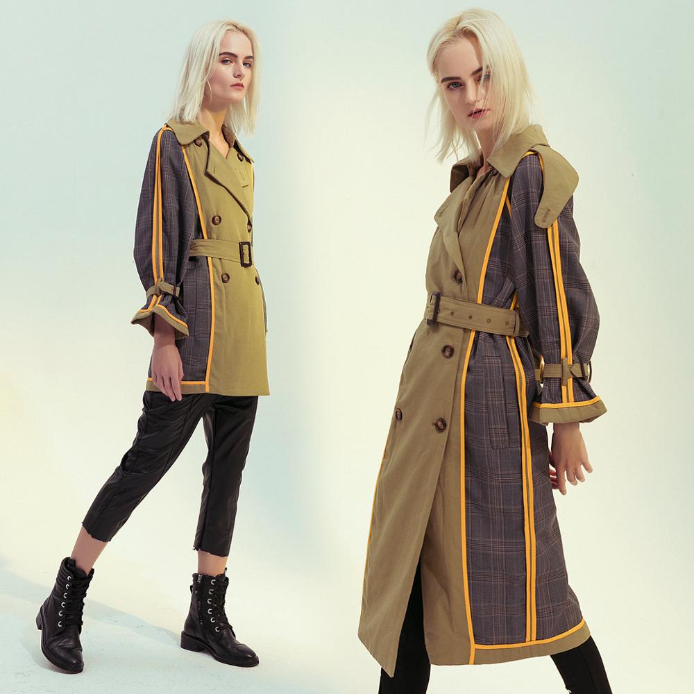 Double-sided British Style Trench Coat