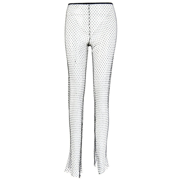 The Crystal Fishnet Trousers