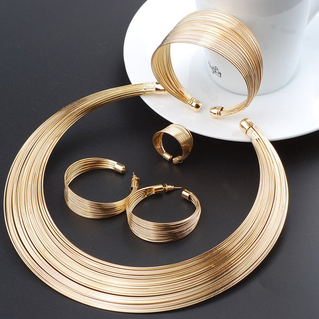 Custom gold set