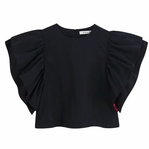 Ruffles Smock Shirt