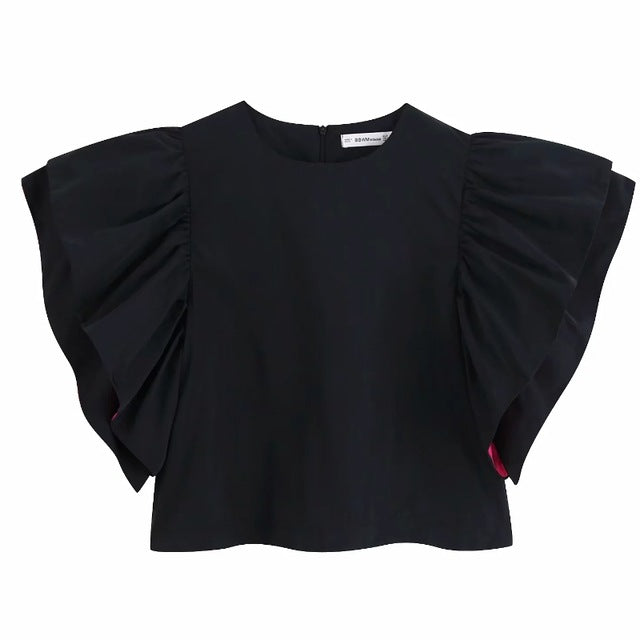 Ruffles Smock Shirt