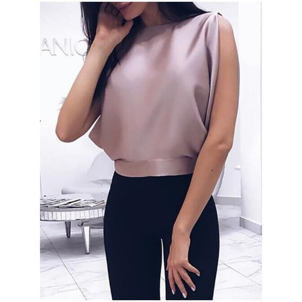 Summer Sexy Tops  Blouse Bowknot