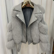 Luxury Fox Fur Coat