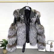 Luxury Fox Fur Coat