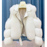 Luxury Fox Fur Coat