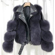 Luxury Fox Fur Coat