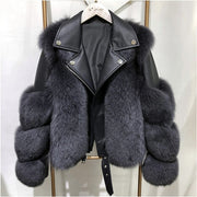 Luxury Fox Fur Coat
