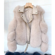 Luxury Fox Fur Coat