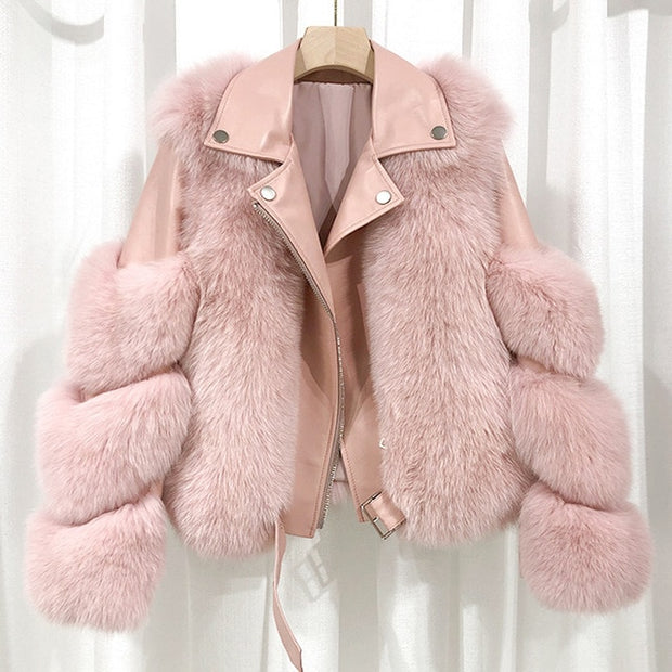 Luxury Fox Fur Coat