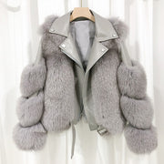 Luxury Fox Fur Coat