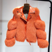 Luxury Fox Fur Coat