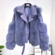 Luxury Fox Fur Coat
