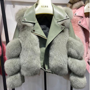 Luxury Fox Fur Coat