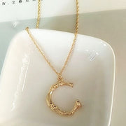 A-Z Initial Pendant Necklace